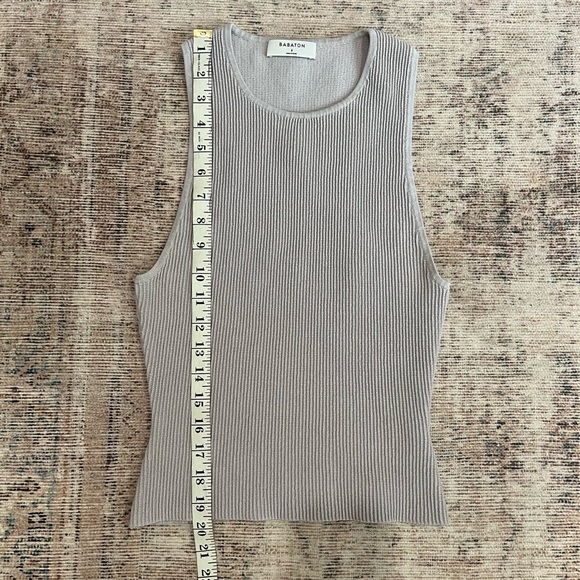 Aritzia Babaton Sculpt Knit Racer Tank - Picture 6 of 7